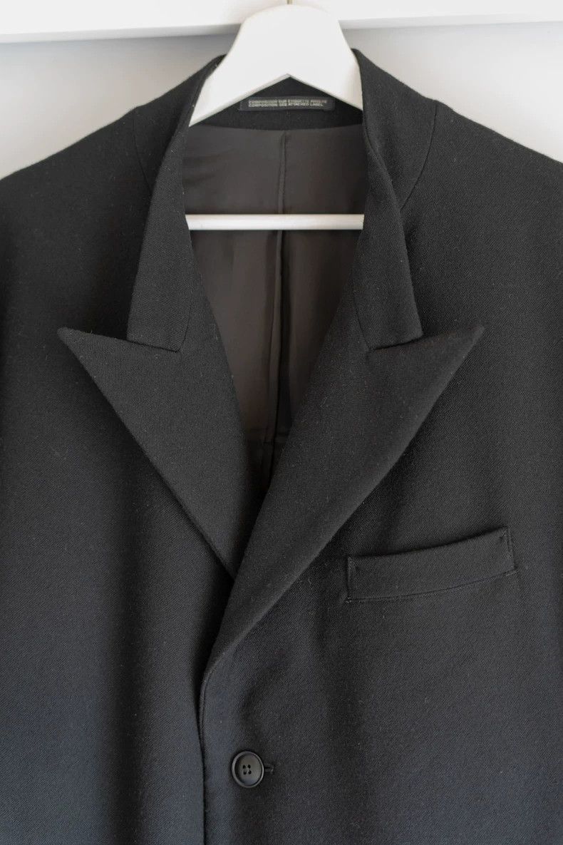Yohji Yamamoto Yohji Yamamoto Double Button Striped Jacket Size US M / EU 48-50 / 2 - 3 Thumbnail