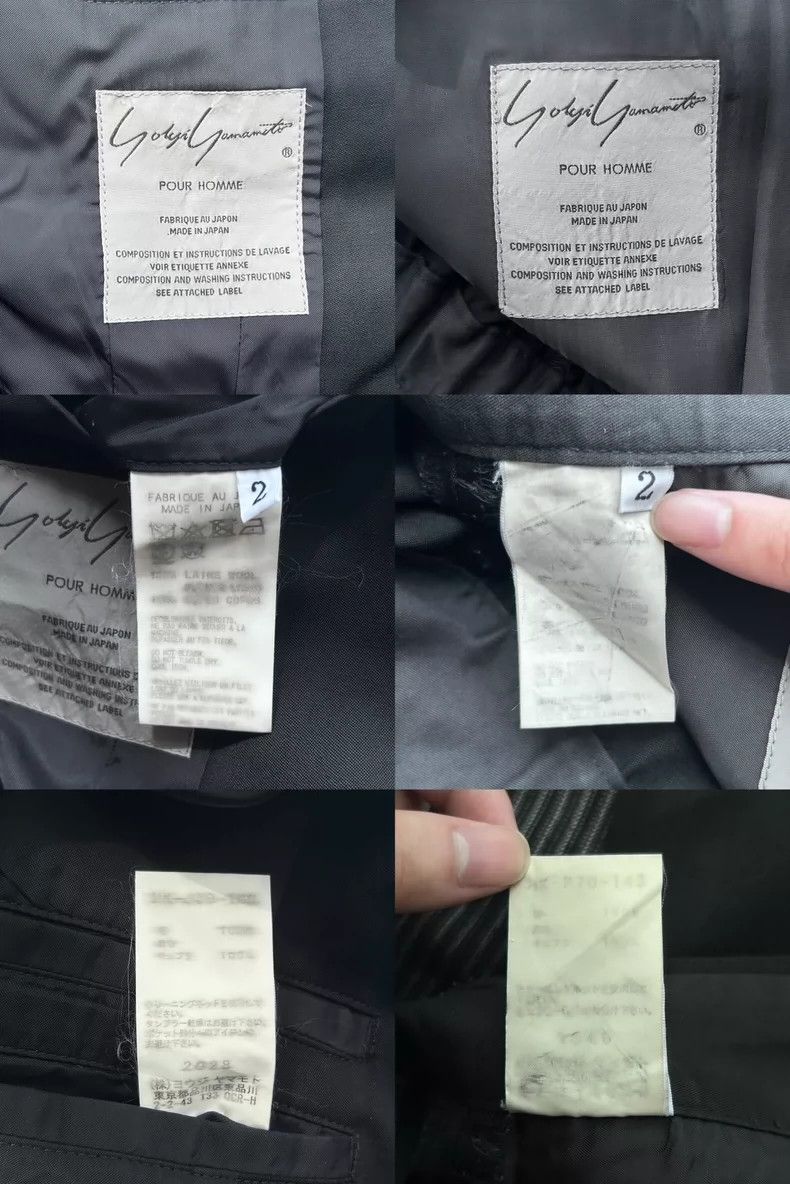 Yohji Yamamoto Yohji Yamamoto Multi-Pocket Suit Set Size US 32 / EU 48 - 9 Thumbnail