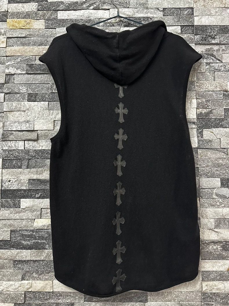 Chrome Hearts High-End Cashmere Silk Leather Hoodie Size US S / EU 44-46 / 1 - 4 Thumbnail