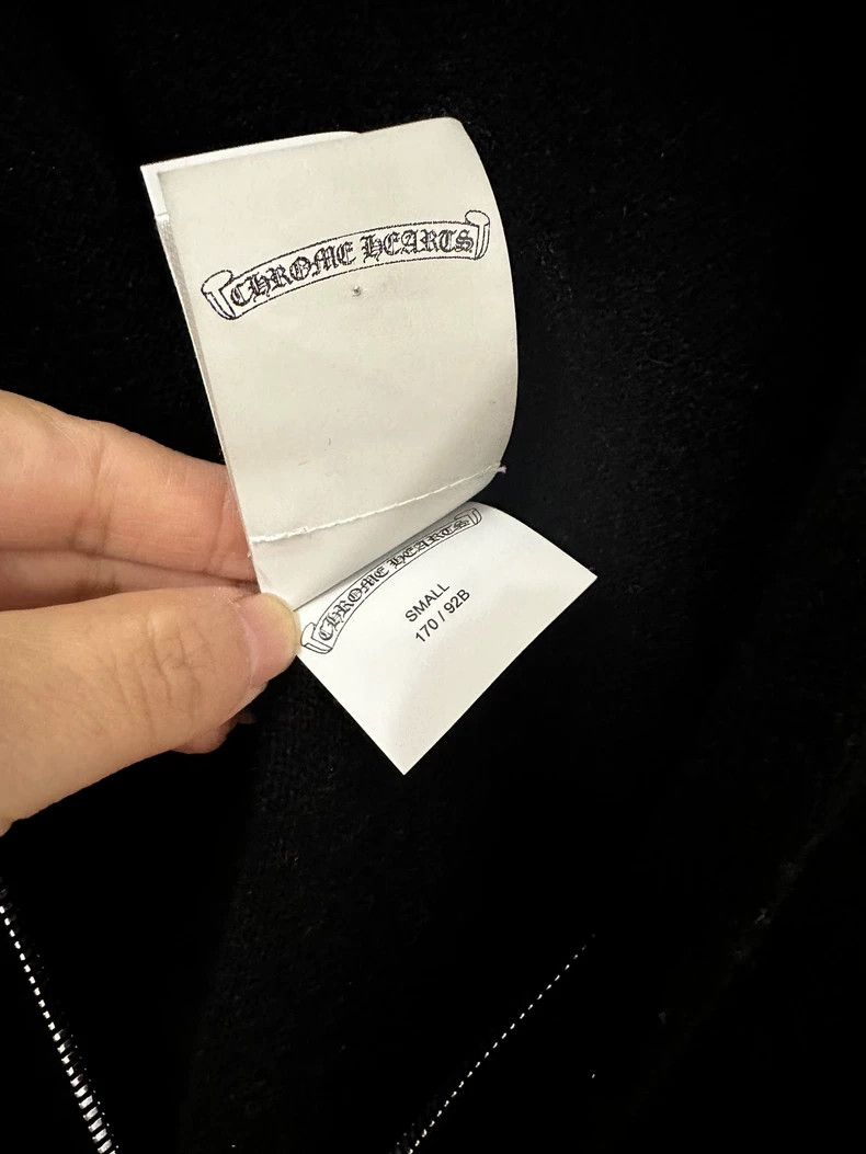 Chrome Hearts High-End Cashmere Silk Leather Hoodie Size US S / EU 44-46 / 1 - 7 Thumbnail