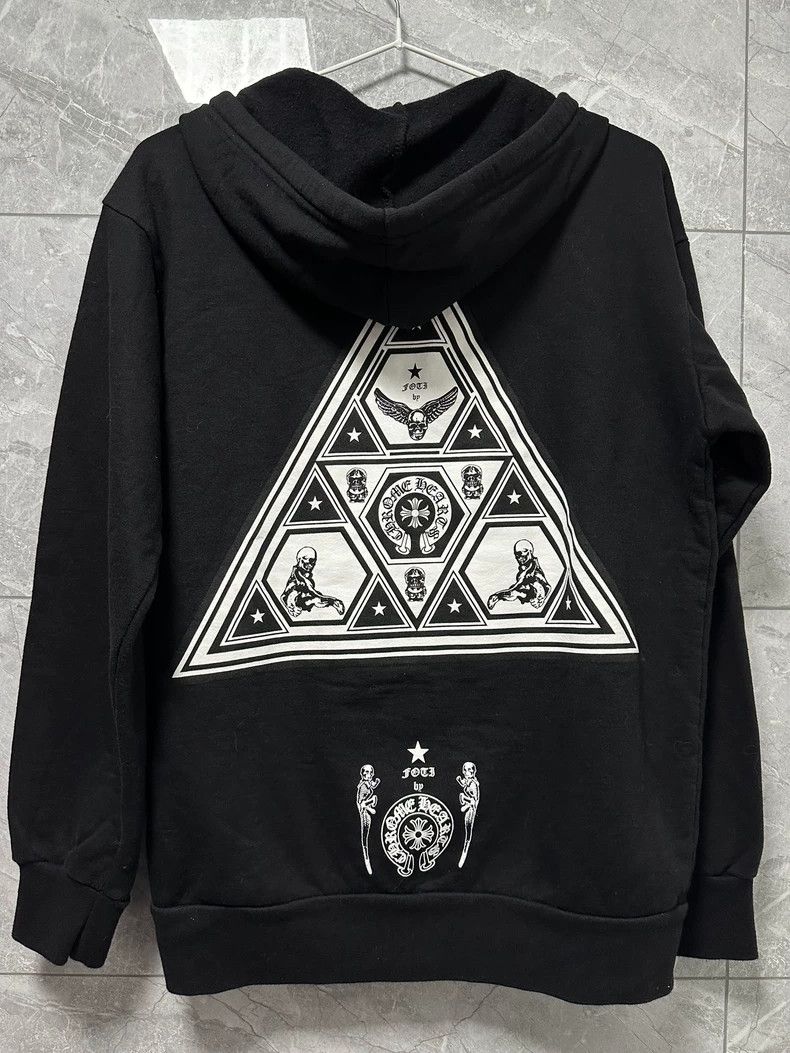 Chrome Hearts Chrome Hearts Skull Zip Hoodie Size US M / EU 48-50 / 2 - 2 Thumbnail