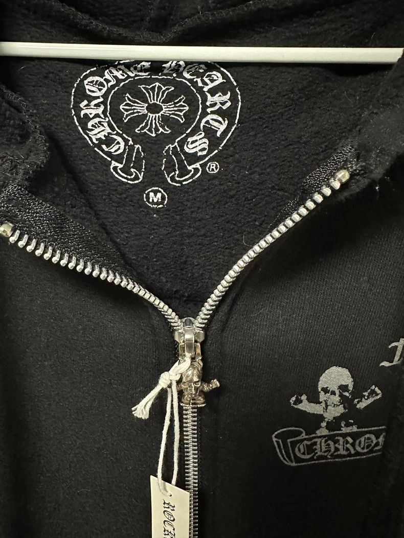 Chrome Hearts Chrome Hearts Foti Sweatshirt with Skull Zipper Size US M / EU 48-50 / 2 - 4 Thumbnail
