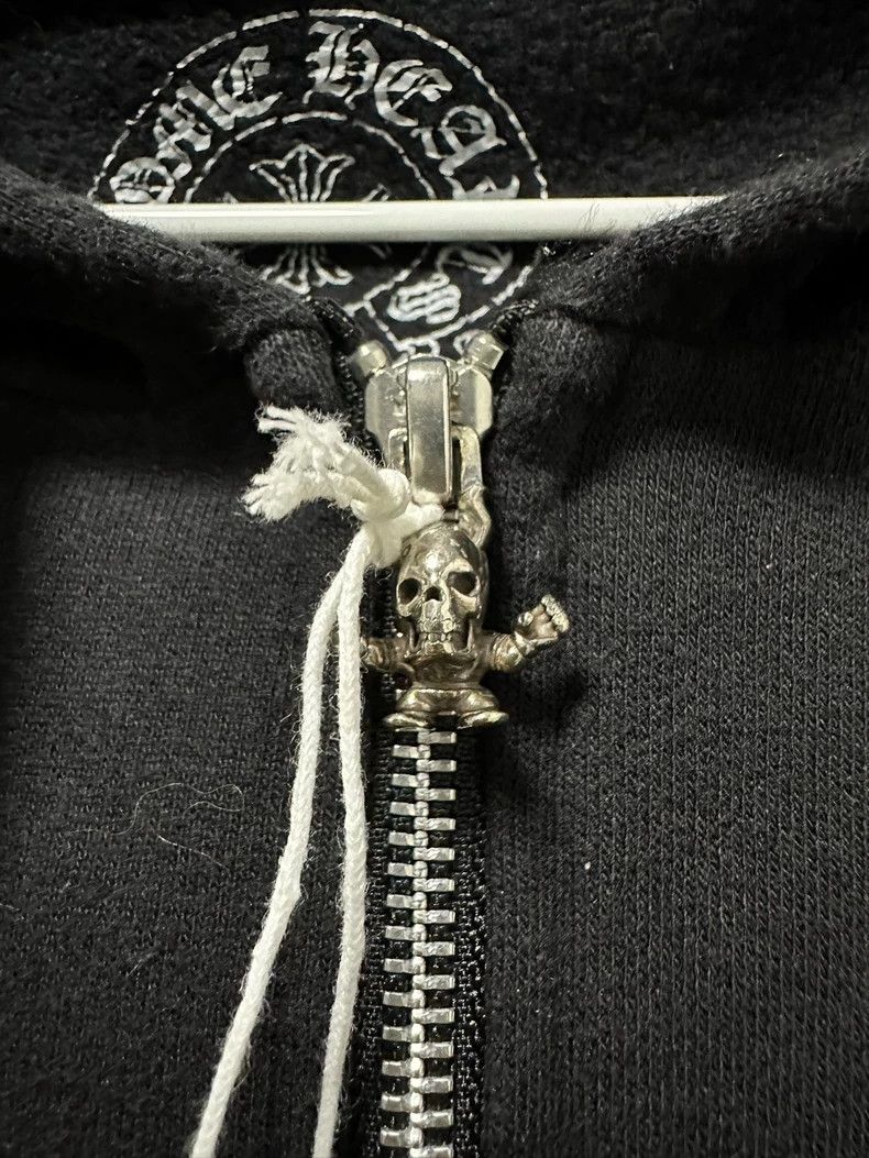 Chrome Hearts Chrome Hearts Foti Sweatshirt with Skull Zipper Size US M / EU 48-50 / 2 - 2 Thumbnail
