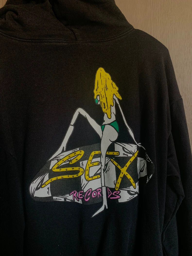 Chrome Hearts Black Hoodie with Sex Records Design Size US L / EU 52-54 / 3 - 3 Thumbnail