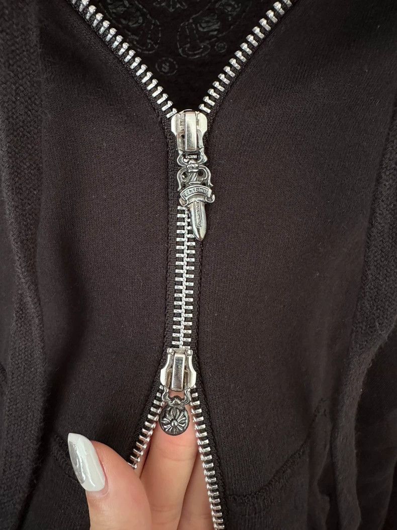 Chrome Hearts Black Zipper Hoodie from Chrome Hearts Size US S / EU 44-46 / 1 - 4 Thumbnail