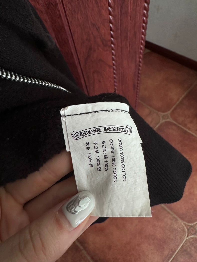 Chrome Hearts Black Zipper Hoodie from Chrome Hearts Size US S / EU 44-46 / 1 - 7 Thumbnail