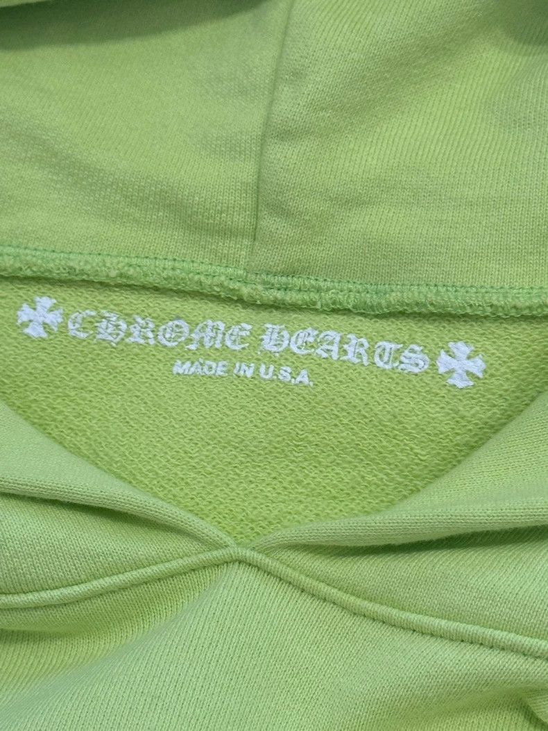 Chrome Hearts Chrome Hearts Green Graffiti Hoodie Size US M / EU 48-50 / 2 - 2 Thumbnail