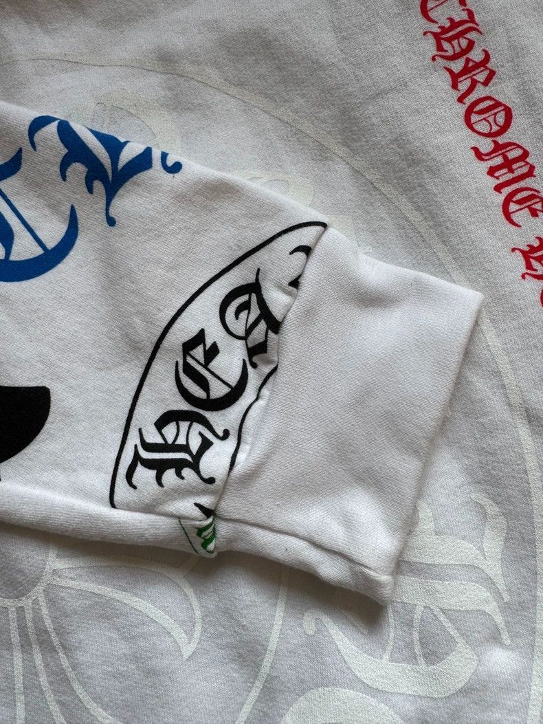 Chrome Hearts Chrome Hearts Stencil Logo Long Sleeve Hoodie Size US L / EU 52-54 / 3 - 3 Thumbnail
