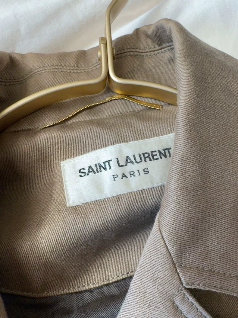 Saint Laurent Paris Saint Laurent Stylish Embroidered Coat Size US M / EU 48-50 / 2 - 5 Thumbnail