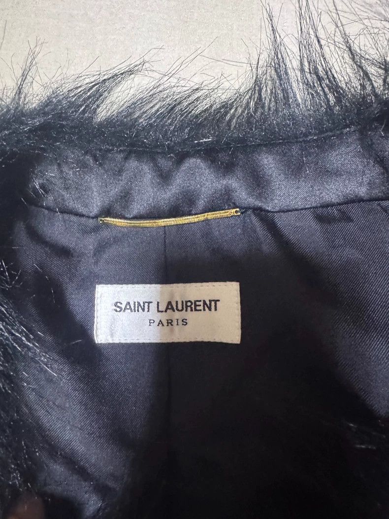 Saint Laurent Paris Saint Laurent Eco-Friendly Fur Coat Size M / US 6-8 / IT 42-44 - 3 Thumbnail