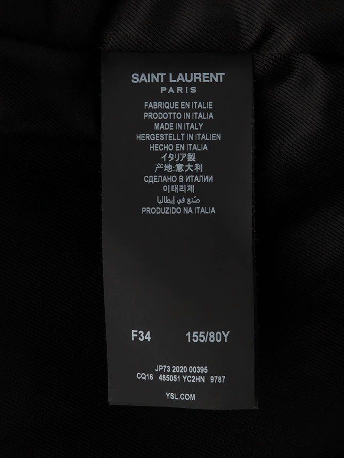 Saint Laurent Paris Saint Laurent Fur Leather Jacket Size US S / EU 44-46 / 1 - 7 Thumbnail