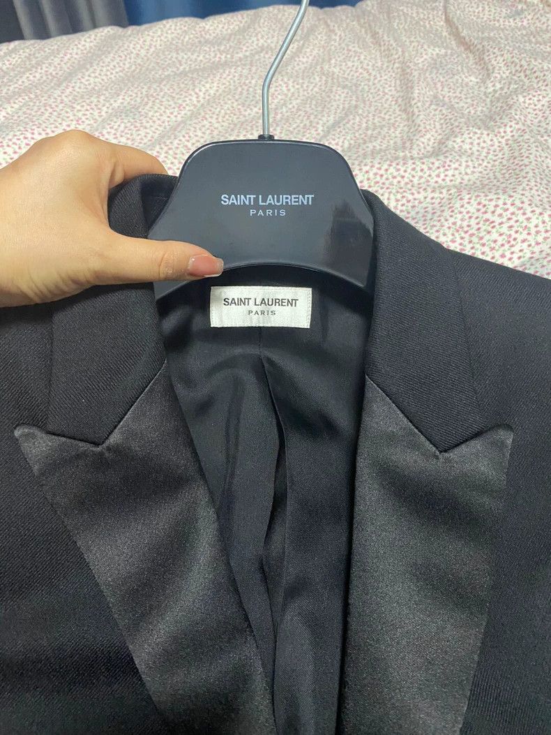Saint Laurent Paris YSL Women’s Suit Cape Coat Size US M / EU 48-50 / 2 - 4 Thumbnail
