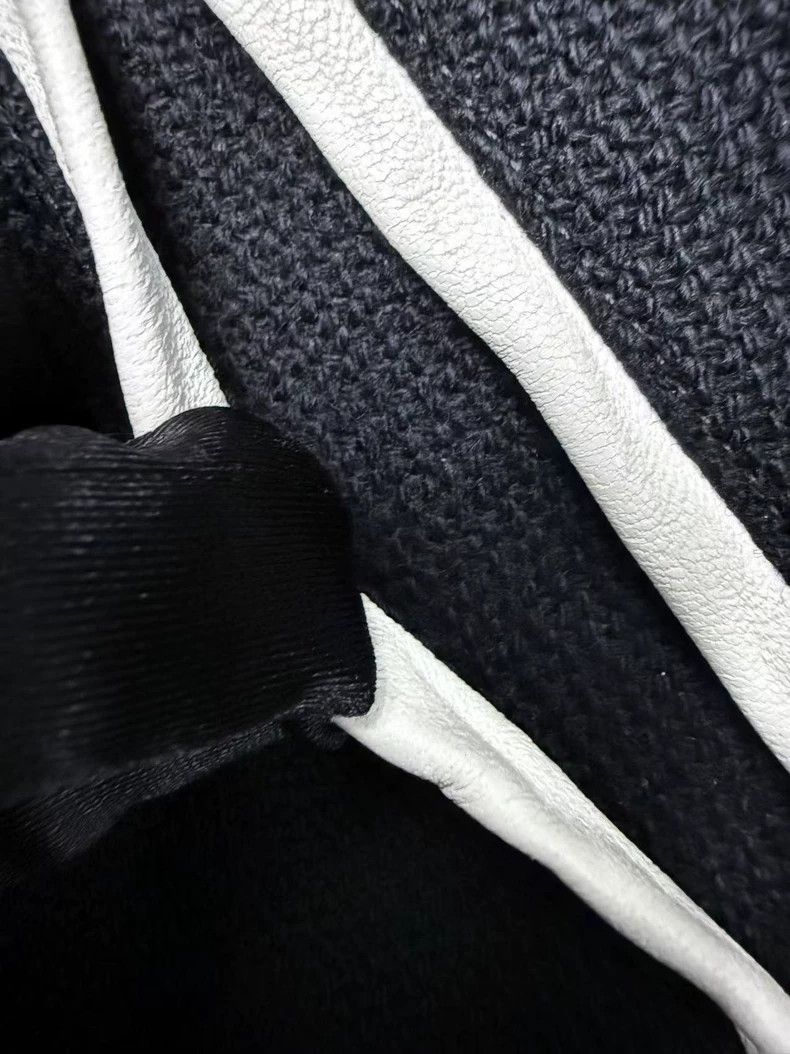 Saint Laurent Paris Black and White Baseball Jacket from Saint Laurent Size US L / EU 52-54 / 3 - 3 Thumbnail