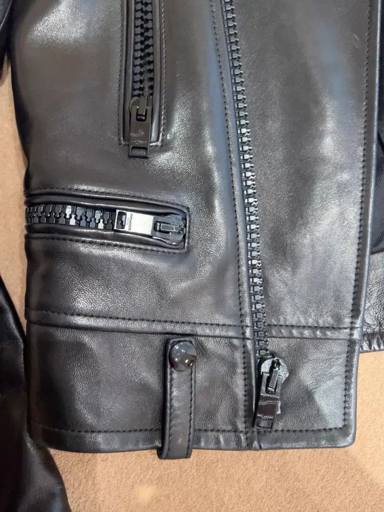 Saint Laurent Paris Saint Laurent Leather Jacket Size F34 Size US M / EU 48-50 / 2 - 4 Thumbnail