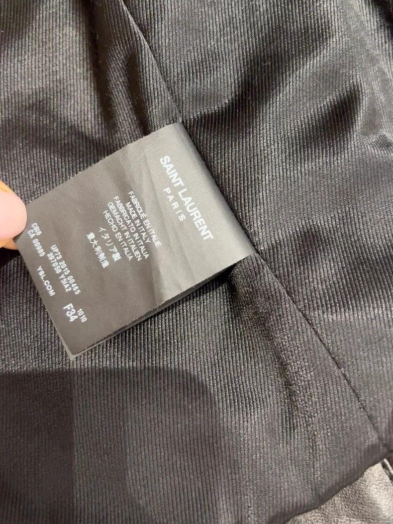 Saint Laurent Paris Saint Laurent Leather Jacket Size F34 Size US M / EU 48-50 / 2 - 6 Thumbnail