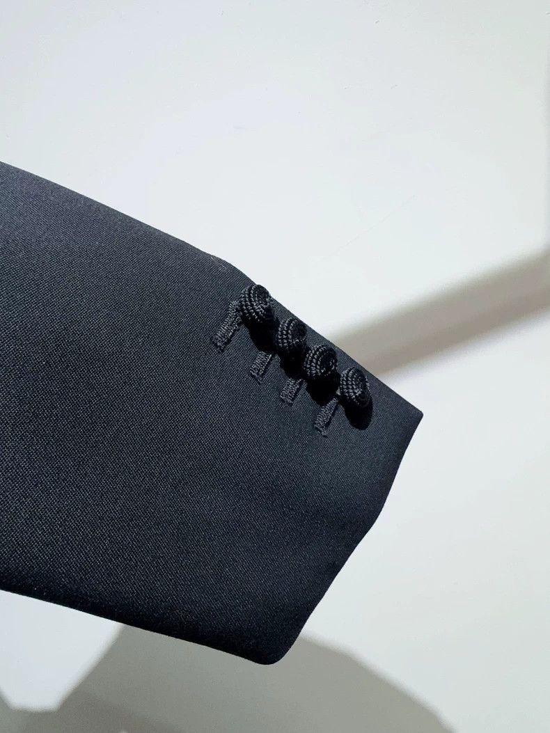 Saint Laurent Paris Black Saint Laurent Blazer with Tags Size US M / EU 48-50 / 2 - 4 Thumbnail