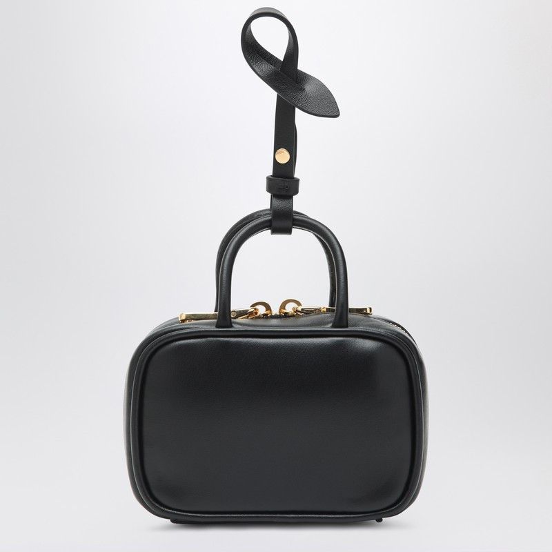 Miu Miu Miu Miu Trick Black In Leather Size ONE SIZE - 2 Thumbnail