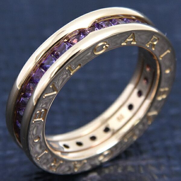 Bvlgari Bvlgari Bvlgari B-ZERO1 Au750 Ring Size 52 Metal Ring Size ONE SIZE - 8 Thumbnail