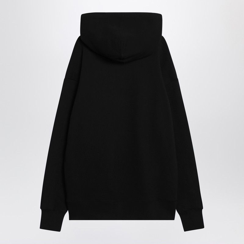 Valentino Valentino Black Sweatshirt With Le Chat De La Maison Patch Size US M / EU 48-50 / 2 - 2 Thumbnail