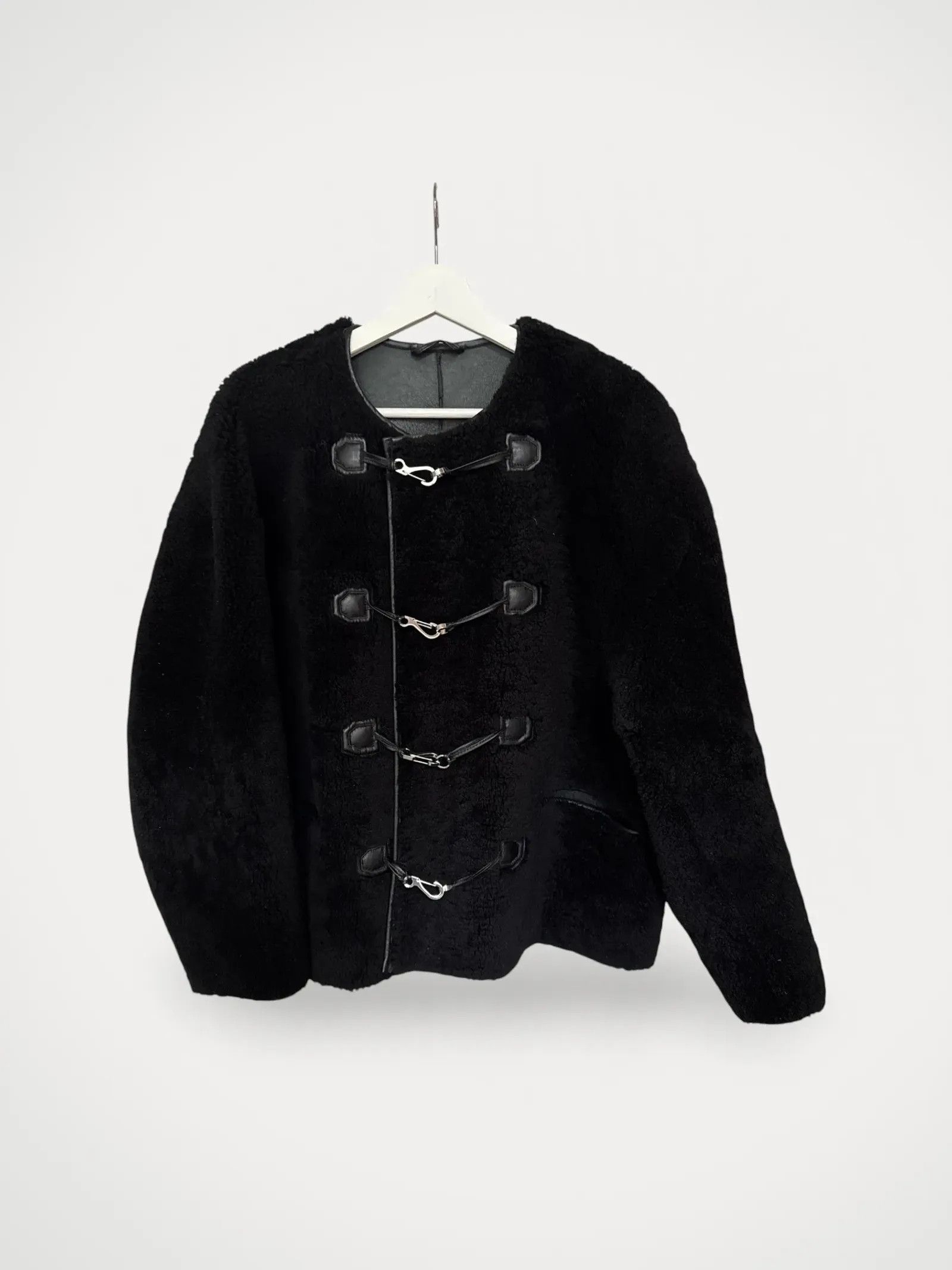 Toteme Toteme Teddy shearling clasp jacket Jacket Size S / US 4 / IT 40 - 2 Thumbnail