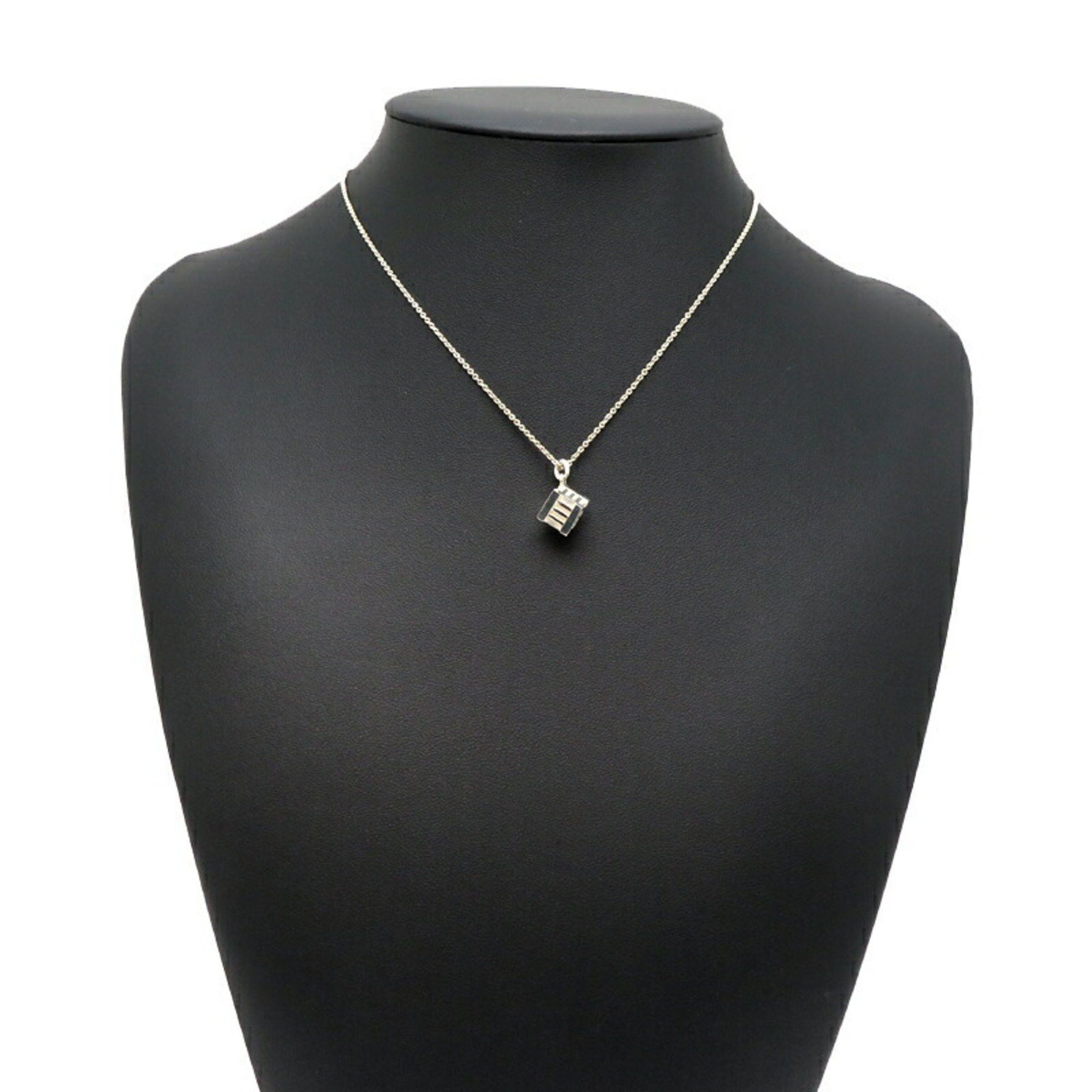Tiffany & Co. Tiffany SV925 Atlas Cube Women's and Men's Necklace Silver 925 Size ONE SIZE - 7 Thumbnail