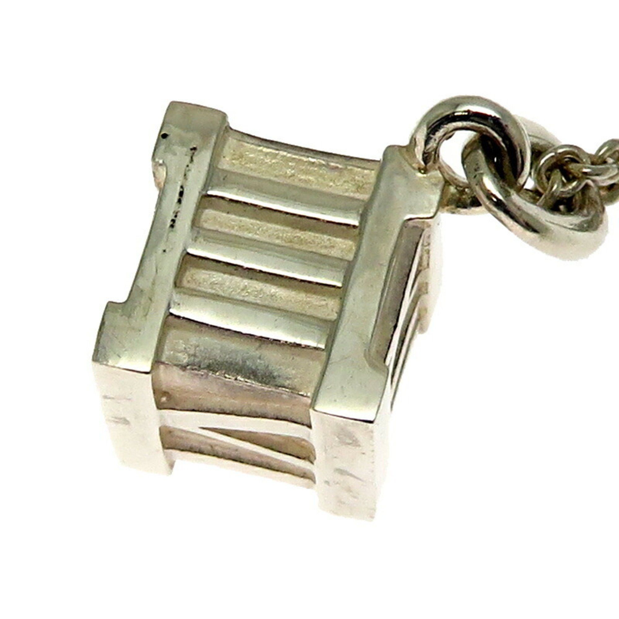 Tiffany & Co. Tiffany SV925 Atlas Cube Women's and Men's Necklace Silver 925 Size ONE SIZE - 2 Thumbnail