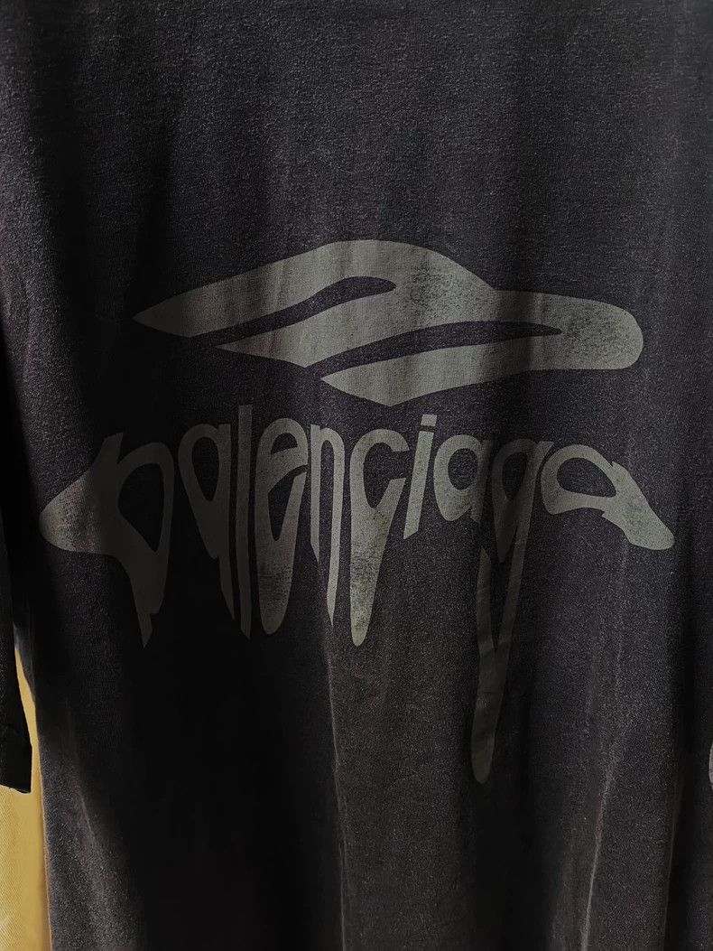 Balenciaga Balenciaga Liquified Short Sleeve T-Shirt Size US M / EU 48-50 / 2 - 3 Thumbnail