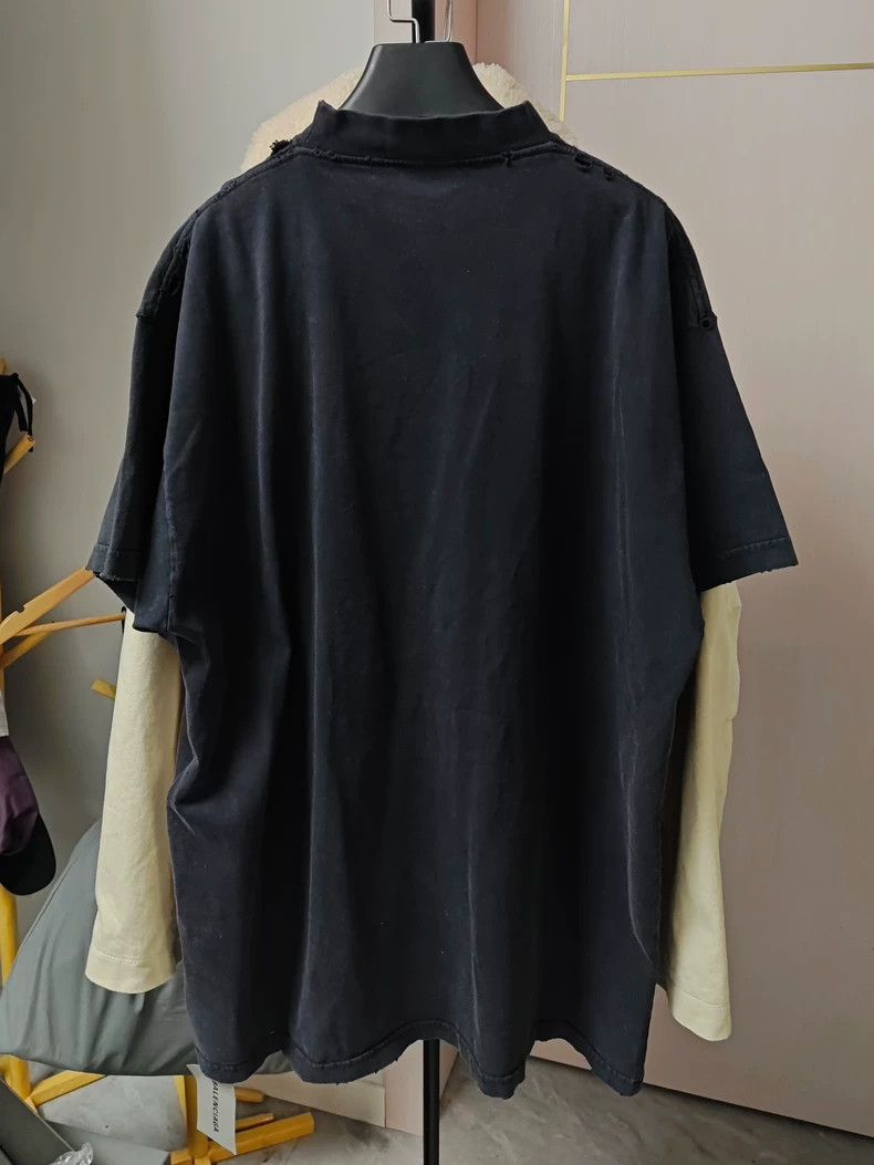 Balenciaga Balenciaga Liquified Short Sleeve T-Shirt Size US M / EU 48-50 / 2 - 2 Thumbnail