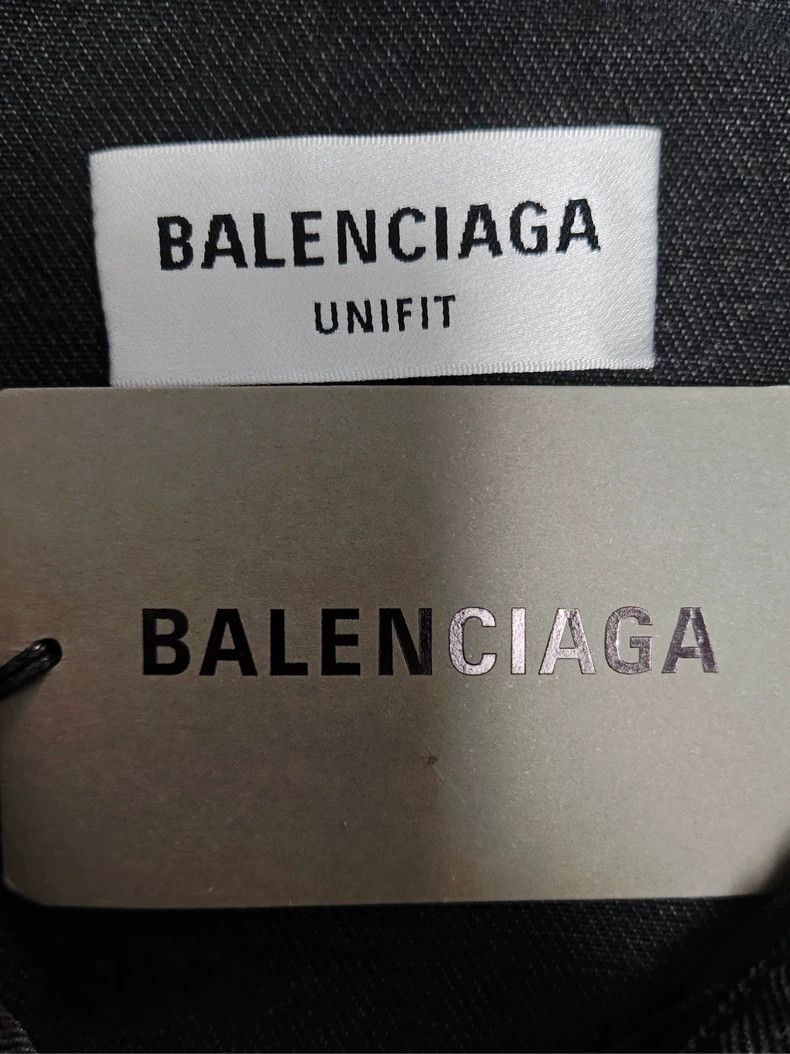 Balenciaga Balenciaga Graffiti Double B Denim Jacket Size US XS / EU 42 / 0 - 4 Thumbnail
