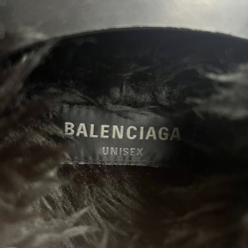 Balenciaga Black Casual Single-Breasted Fur Jacket Size US M / EU 48-50 / 2 - 3 Thumbnail