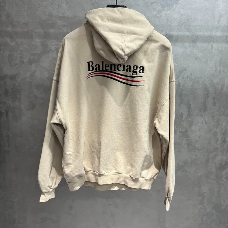 Balenciaga Balenciaga Logo Print Hoodie Sale Size US M / EU 48-50 / 2 - 5 Thumbnail