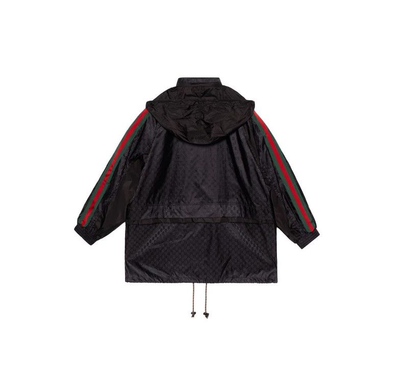 Gucci Gucci Logo Long Sleeve Nylon Jacket Size US M / EU 48-50 / 2 - 7 Thumbnail