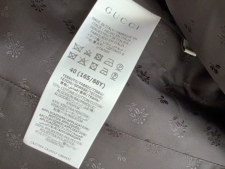 Gucci Gucci Double-Breasted Suit Jacket For Sale Size US M / EU 48-50 / 2 - 4 Thumbnail