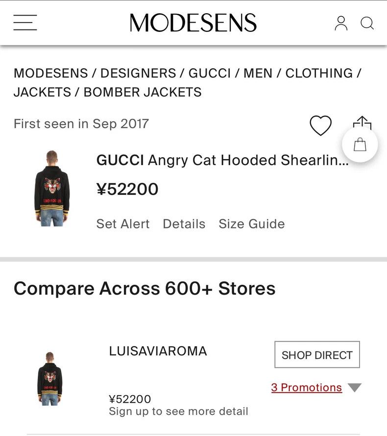 Gucci Black Shearling Hooded Jacket by Gucci Size US L / EU 52-54 / 3 - 3 Thumbnail