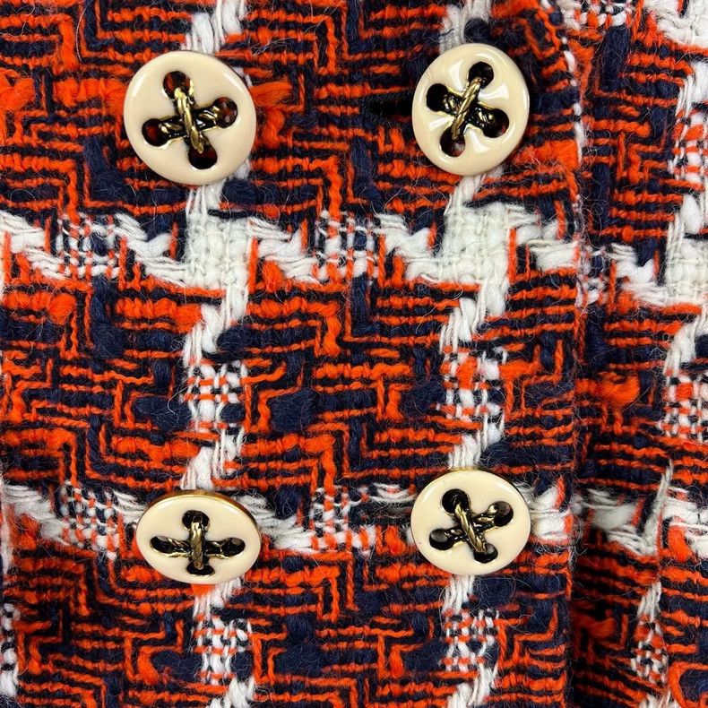 Gucci Gucci Red Houndstooth Weave Jacket Size US M / EU 48-50 / 2 - 4 Thumbnail