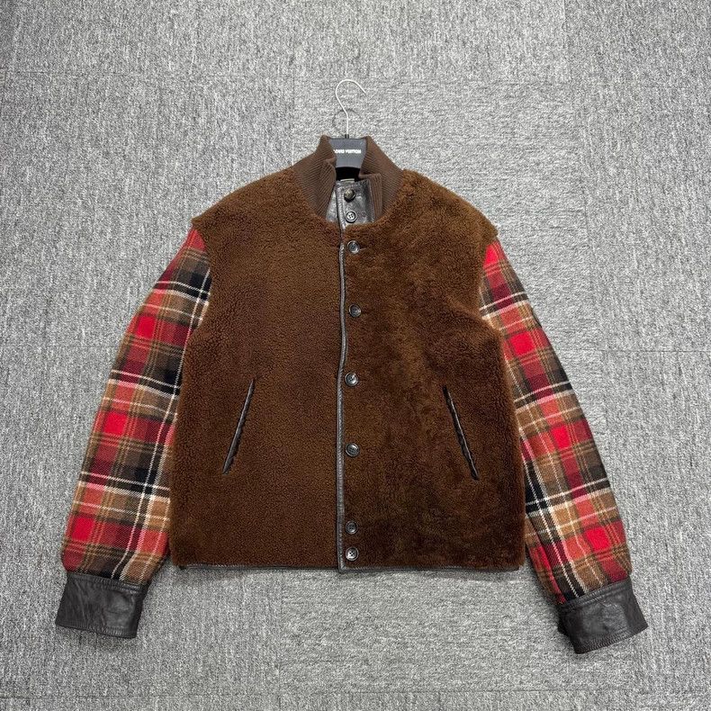 Gucci Gucci Leather Wool Reversible Jacket Size US L / EU 52-54 / 3 - 6 Thumbnail