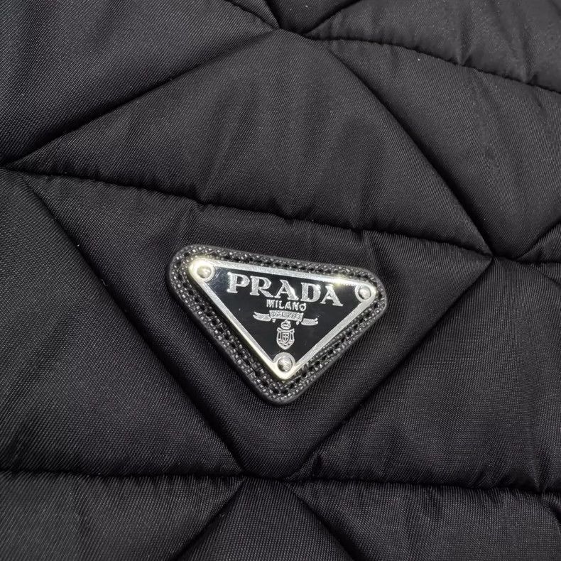 Prada Prada Quilted Puffer Jacket With Hood Size US L / EU 52-54 / 3 - 2 Thumbnail