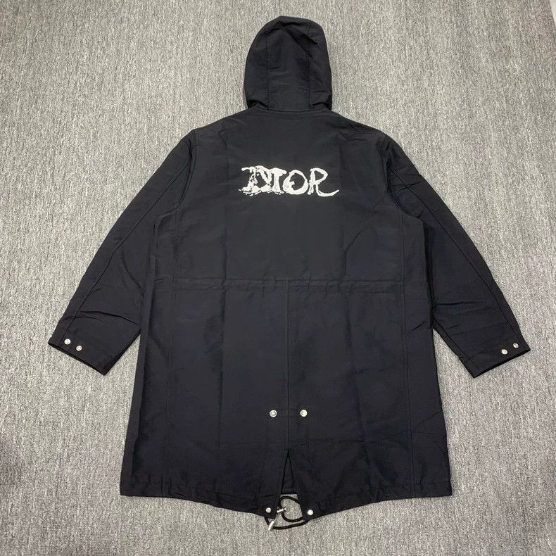 Dior Peter Doig x Dior Black Logo Coat Size US M / EU 48-50 / 2 - 3 Thumbnail