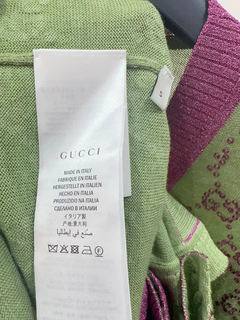 Gucci Gucci Sparkling Logo Cardigan Size US M / EU 48-50 / 2 - 6 Thumbnail