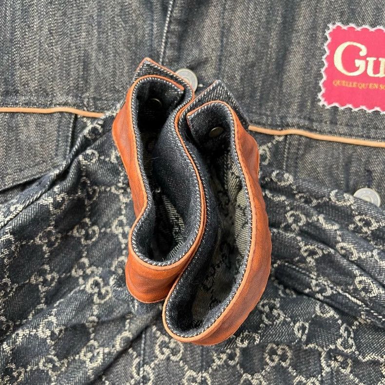 Gucci Gucci Printed Denim Jacket M Size Size US M / EU 48-50 / 2 - 4 Thumbnail