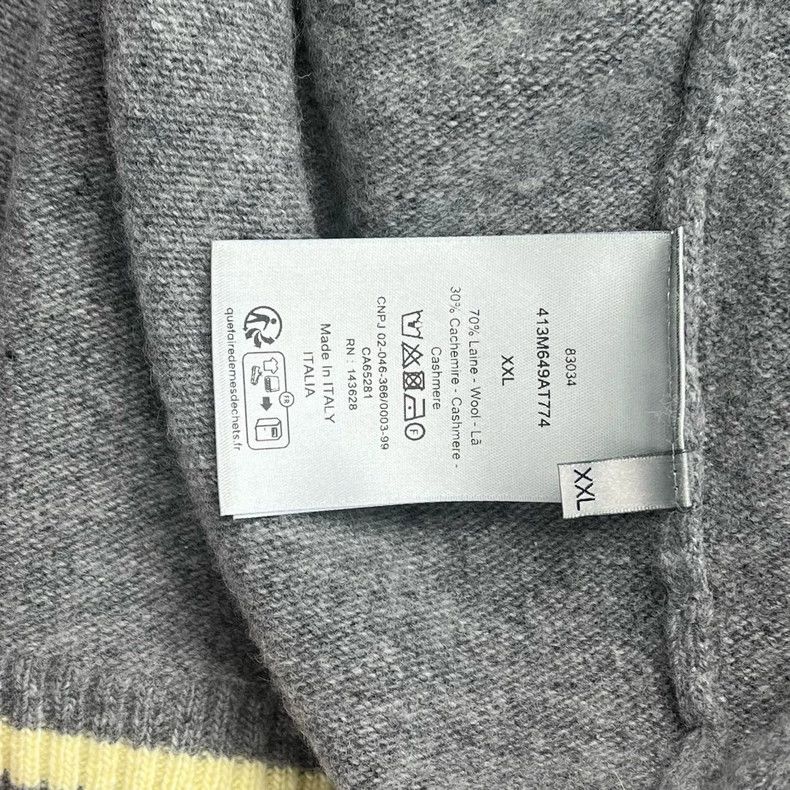 Dior Dior Cashmere Knit Sweater Size XXL Size US XXL / EU 58 / 5 - 7 Thumbnail