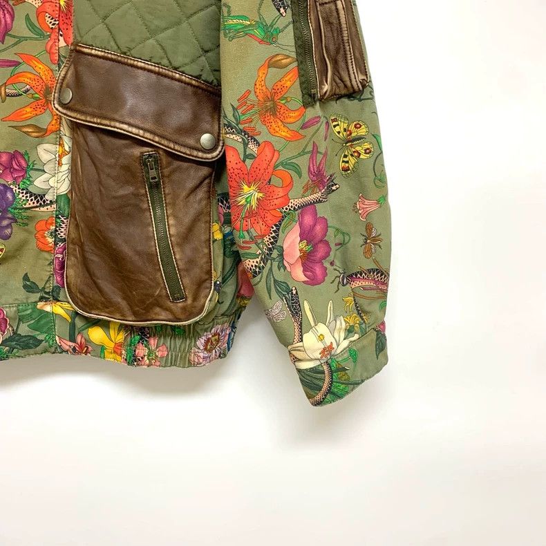 Gucci Gucci Floral Cotton Jacket Year of the Dragon Size US XL / EU 56 / 4 - 8 Thumbnail