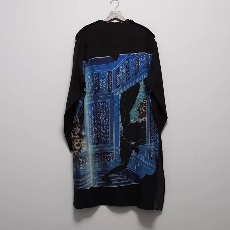 Yohji Yamamoto Yohji Yamamoto 2019SS Ukiyo-e Coat Size US M / EU 48-50 / 2 - 2 Thumbnail