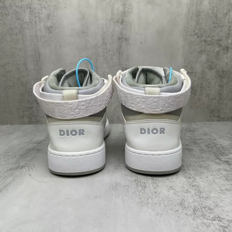 Dior Dior B27 High Top Sneakers in White Size US 6 / EU 39 - 5 Thumbnail