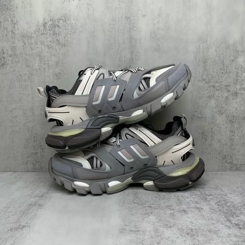 Balenciaga Balenciaga Track LED Sneakers Gray Size 37 Size US 6 / EU 39 - 3 Thumbnail