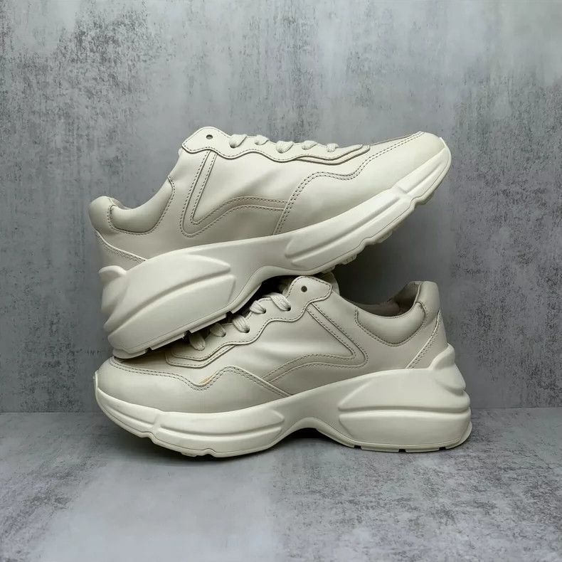 Gucci Gucci Pink Letter Dad Sneakers Size 37.5 Size US 7 / IT 37 - 3 Thumbnail