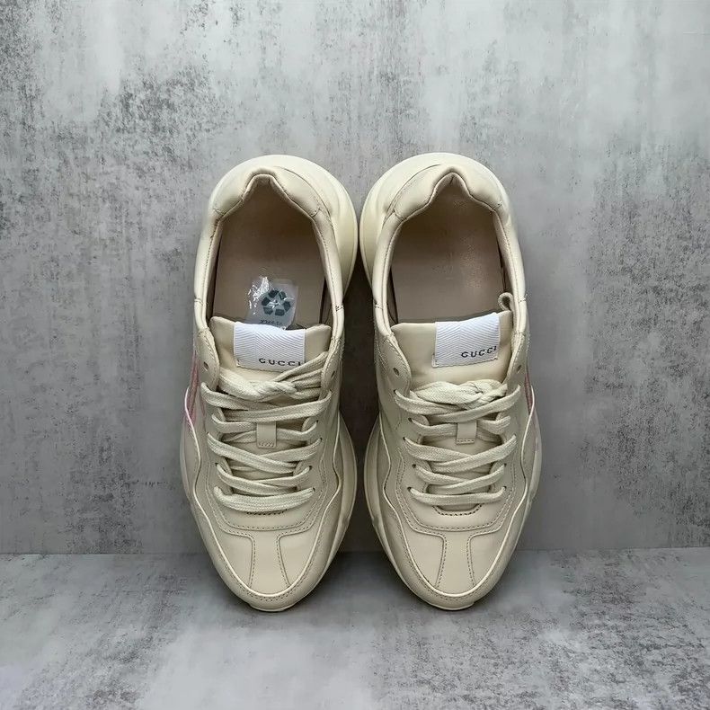 Gucci Gucci Pink Letter Dad Sneakers Size 37.5 Size US 7 / IT 37 - 6 Thumbnail