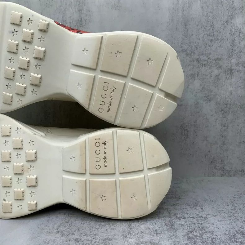 Gucci Gucci Strawberry Dad Sneakers Size 37.5 Size US 6 / IT 36 - 9 Thumbnail