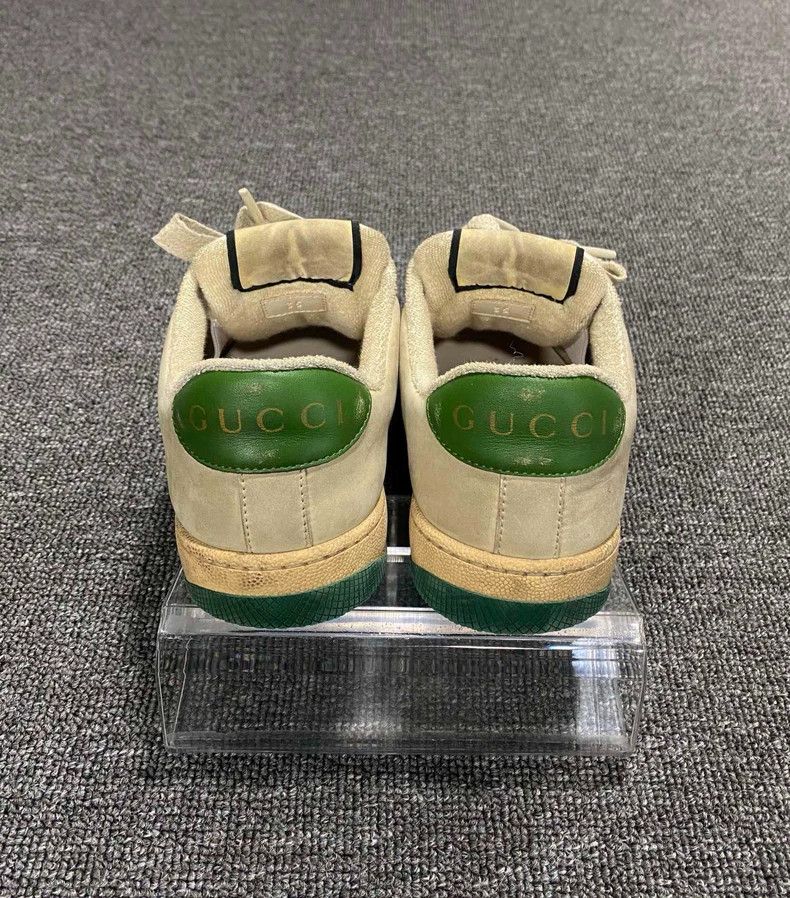 Gucci Classic Gucci Sneakers with Green and Red Stripes Size US 11 / EU 44 - 5 Thumbnail