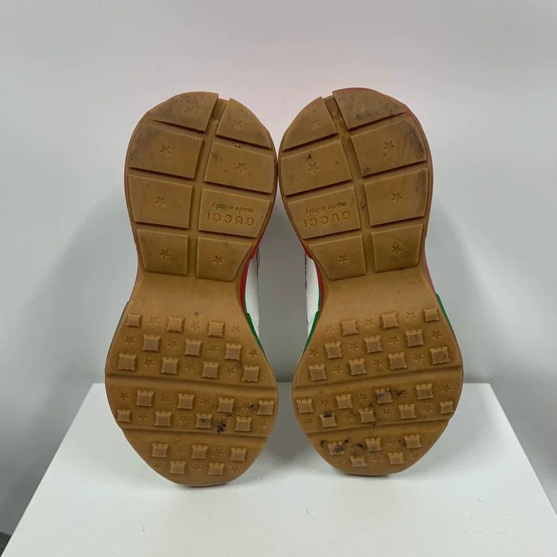 Gucci Gucci Rhyton White Red Dad Sneakers Size US 10 / EU 43 - 7 Thumbnail